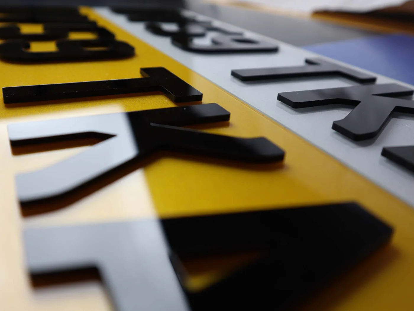 4D 5 mm Road Legal Number Plates | Aleena Custom Plates