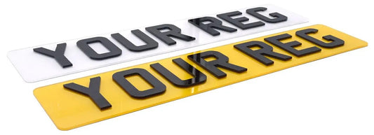 Custom UK Number Plate Designer